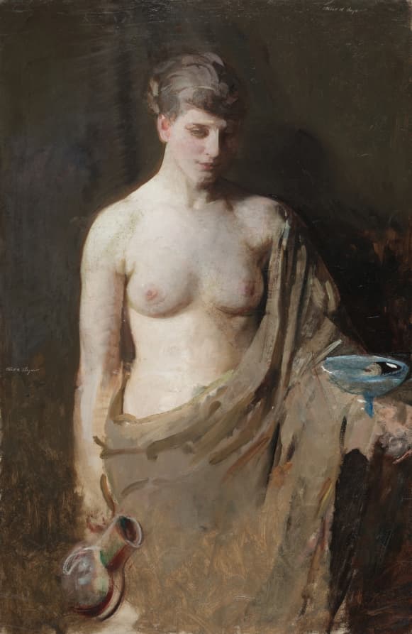 Hebe — Abbott Handerson Thayer (American, 1849–1921)