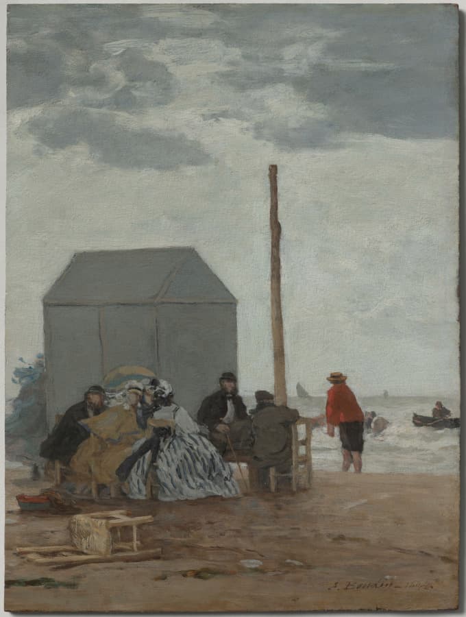 The Beach at Deauville