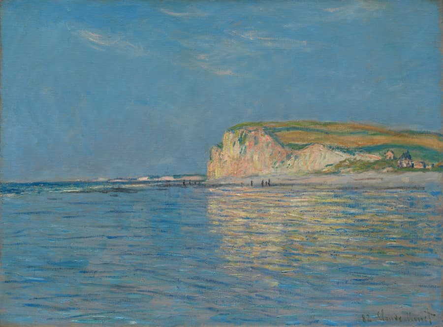 Low Tide at Pourville, near Dieppe, 1882