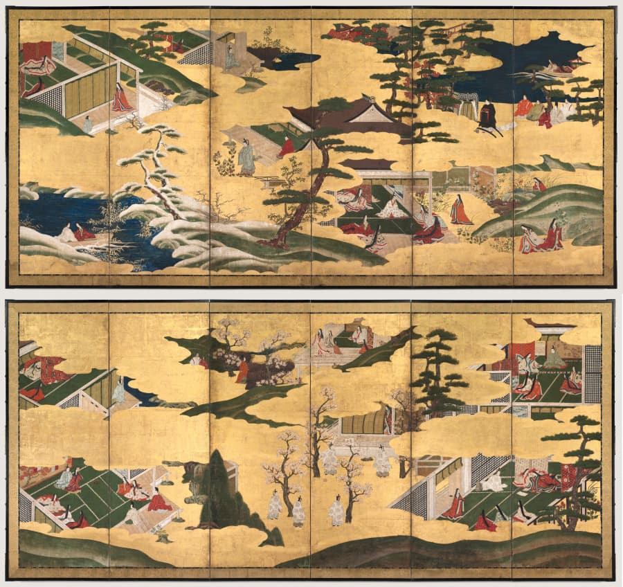 Scenes from the Tale of Genji