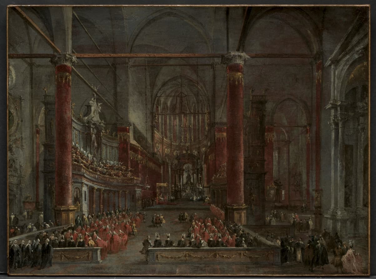 Pontifical Ceremony in SS. Giovanni e Paolo, Venice, 1782