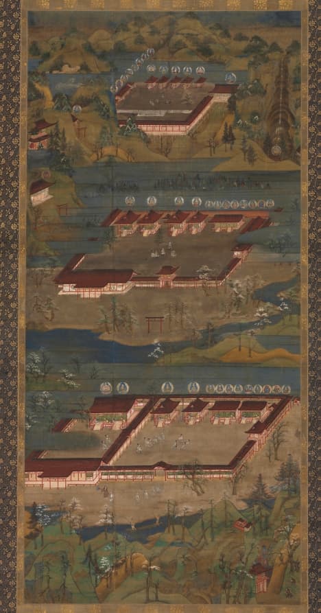 Mandala of the Three Shrines at Kumano