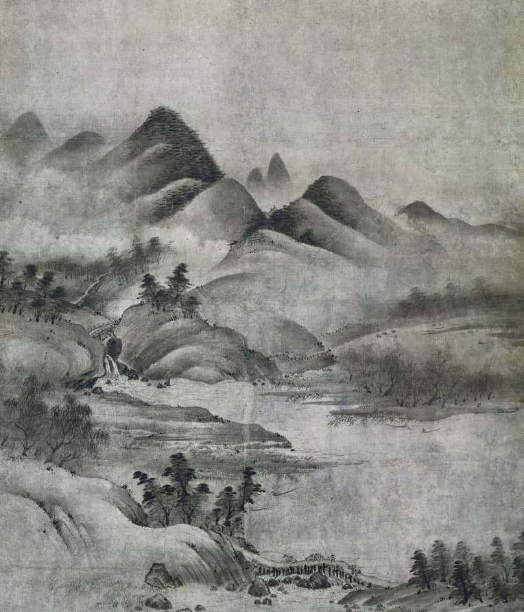 Landscape — Sōami (Japanese, d. 1525)