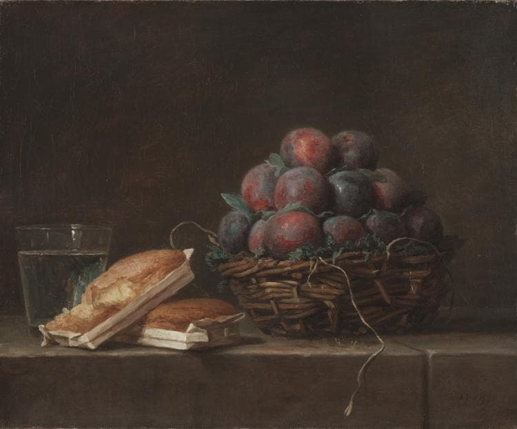 Basket of Plums