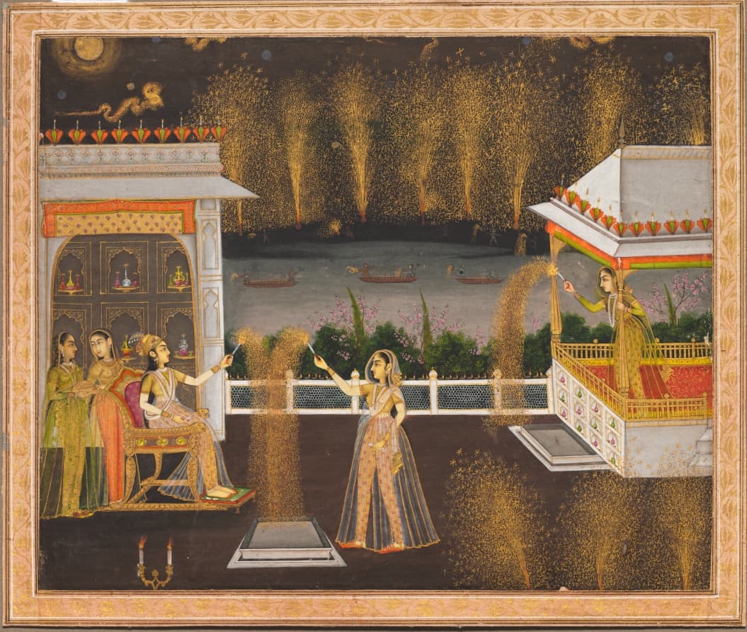 Royal Women Celebrating Diwali