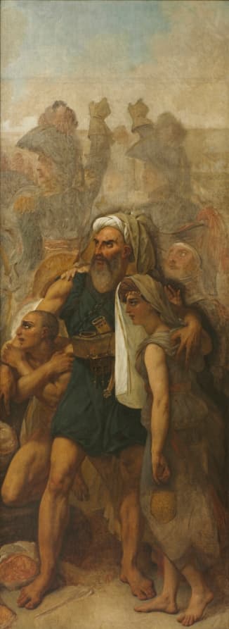 Egyptian Family (Sketch for "The Battle of the Pyramids")