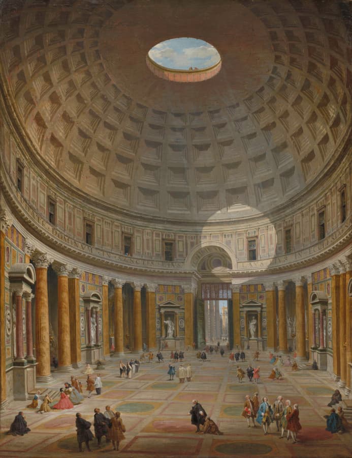 Interior of the Pantheon, Rome