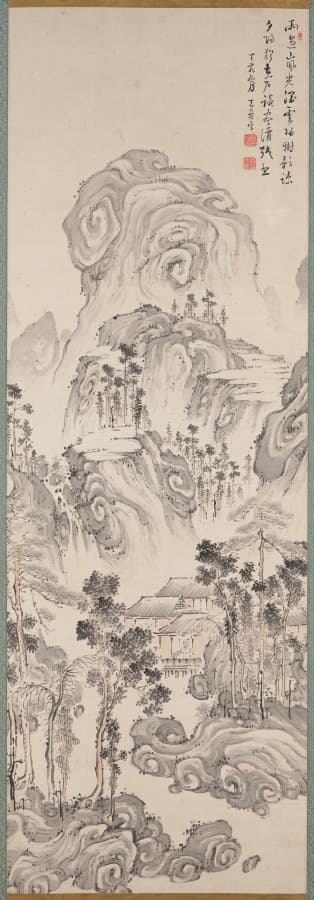 Landscape with Gentle Peaks