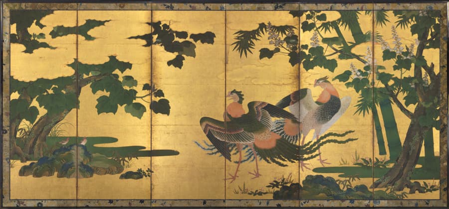 Phoenixes and Paulownia