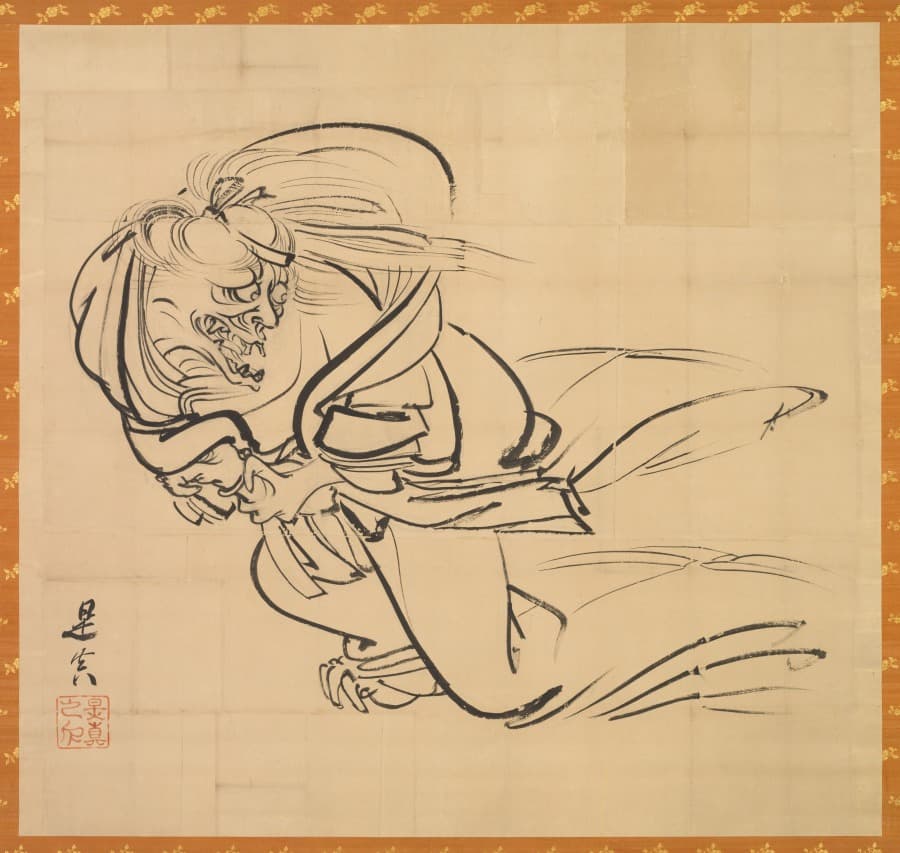 Sketch of Ibaraki-dōji