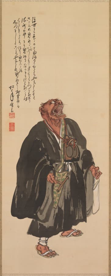 Demon Intoning the Name of the Buddha