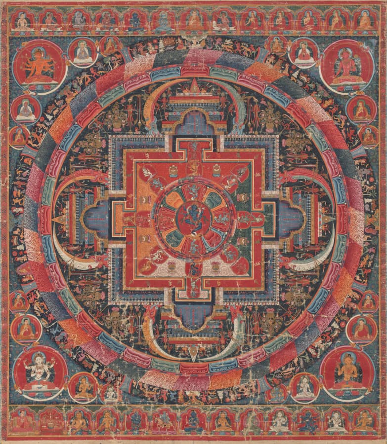 Twenty-three Deity Nairatma Mandala