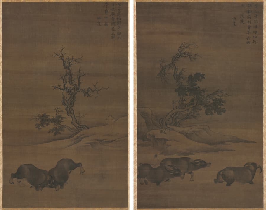 Herdboys and Buffalo in Landscapes