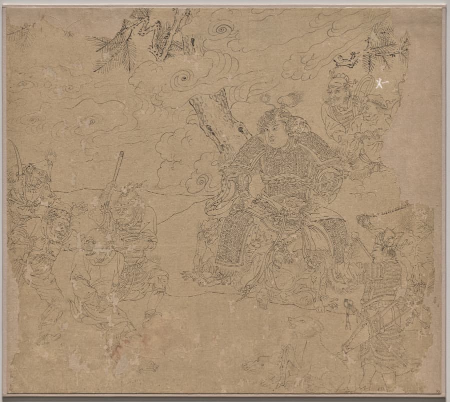 Album of Daoist and Buddhist Themes: Search the Mountain: Leaf 41