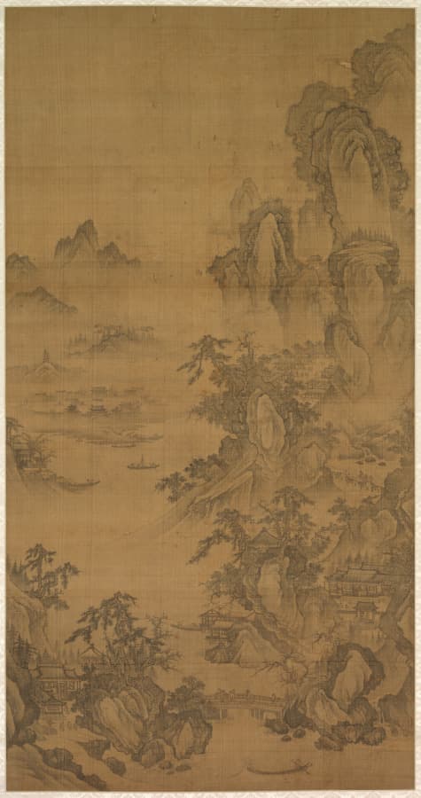 Mountain Market, Clear with Rising Mist